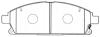 FP0691 Тормозные колодки дисковые FIT