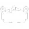 PN0347 Тормозные колодки дисковые (без датчика) NiBK (Черные)