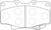 BP21242 Тормозные колодки дисковые SB