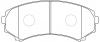 BP23414 Тормозные колодки дисковые SB