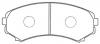 FP0867 Тормозные колодки дисковые FIT