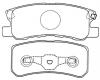 FP0868 Тормозные колодки дисковые FIT