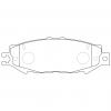 PN1326 Тормозные колодки дисковые NiBK (Черные)