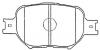 FP0817 Тормозные колодки дисковые FIT